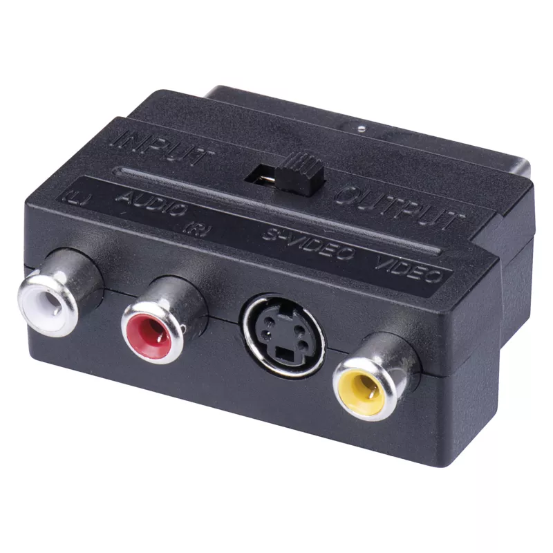 Emos K9304 Scart - 3xRCA + SVHS adapter (K9304)
