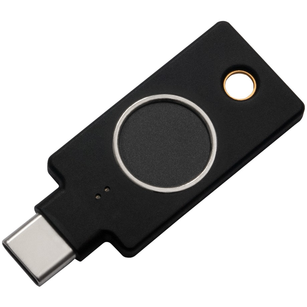 Криптографско устройство Secure Token, Yubico YubiKey C BIO, издание FIDO, черно