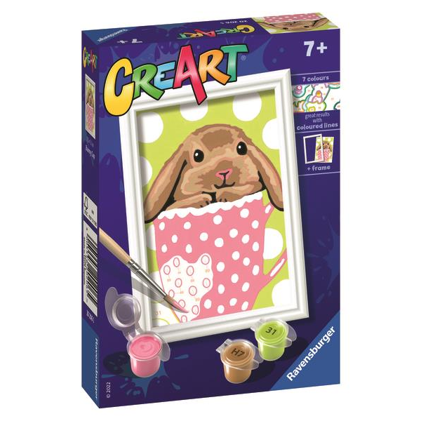 Ravensburger 202065 CreArt Aranyos nyuszi bögrében (4005556202065)