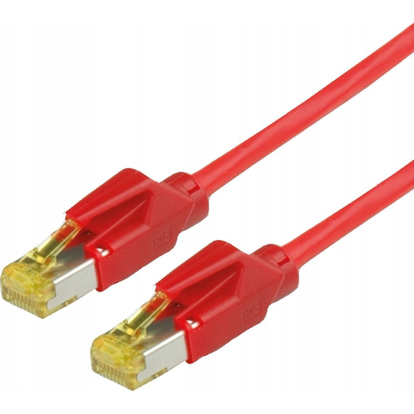 DRAKA Patchkabel Cat.6A (Class EA) S/FTP, UC900 TM31, LSOH, rot, 5 m
