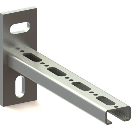 Niczuk Profil montażowy typu C2,0 30 x 16 x 2mm ze stopką dł. 416 mm (0930164000)