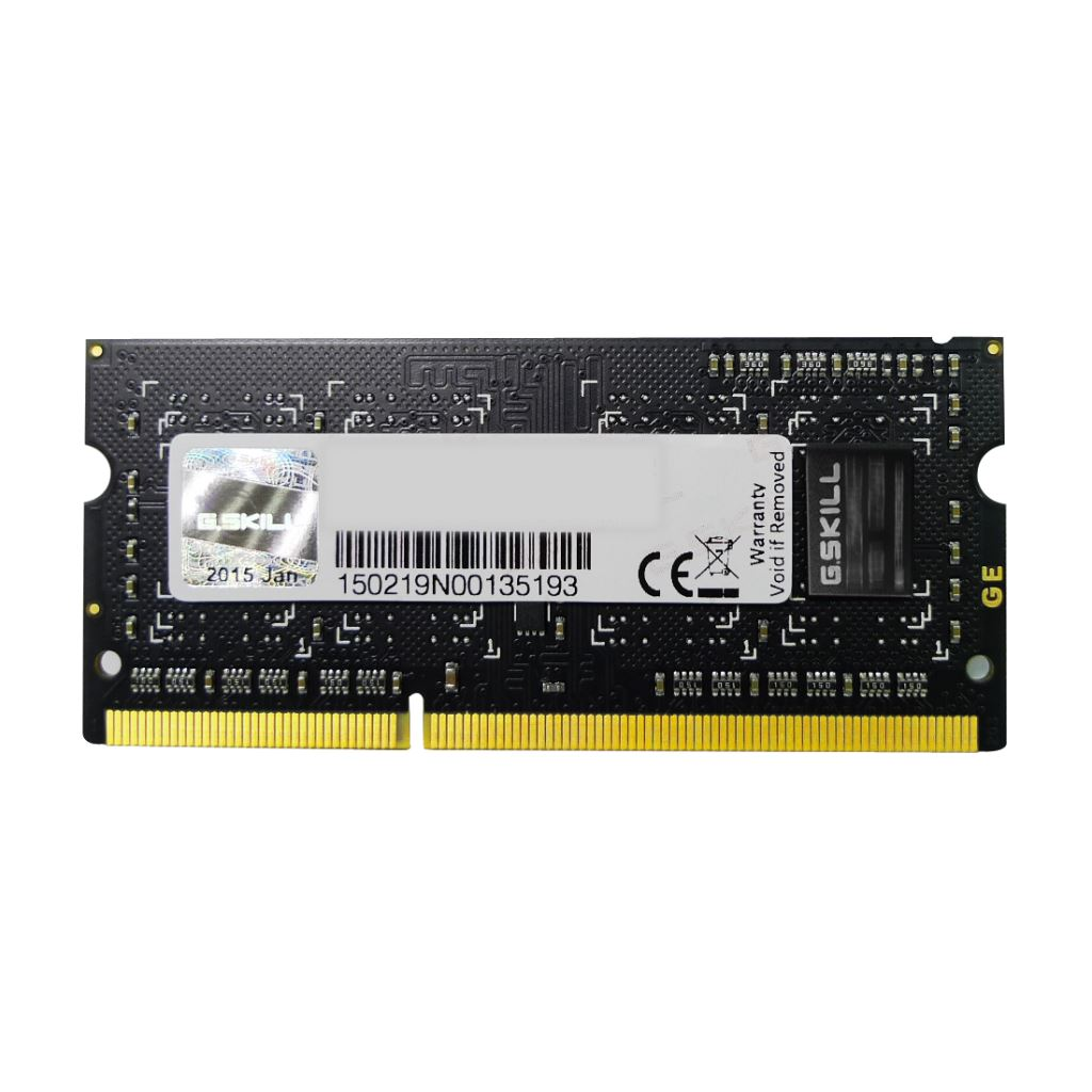 G.Skill Standard DDR3 4GB 1600MHz CL11 SO-DIMM Notebook RAM (F3-12800CL11S-4GBSQ)