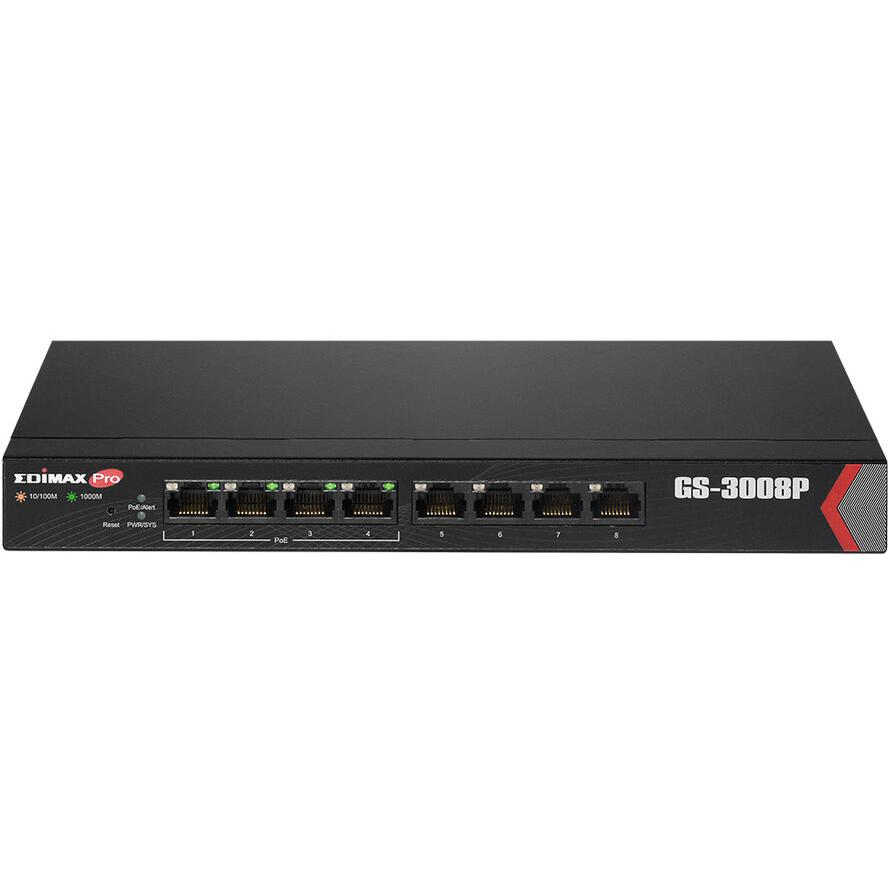 Switch Edimax GS-3008P 8 portov (GS-3008P)