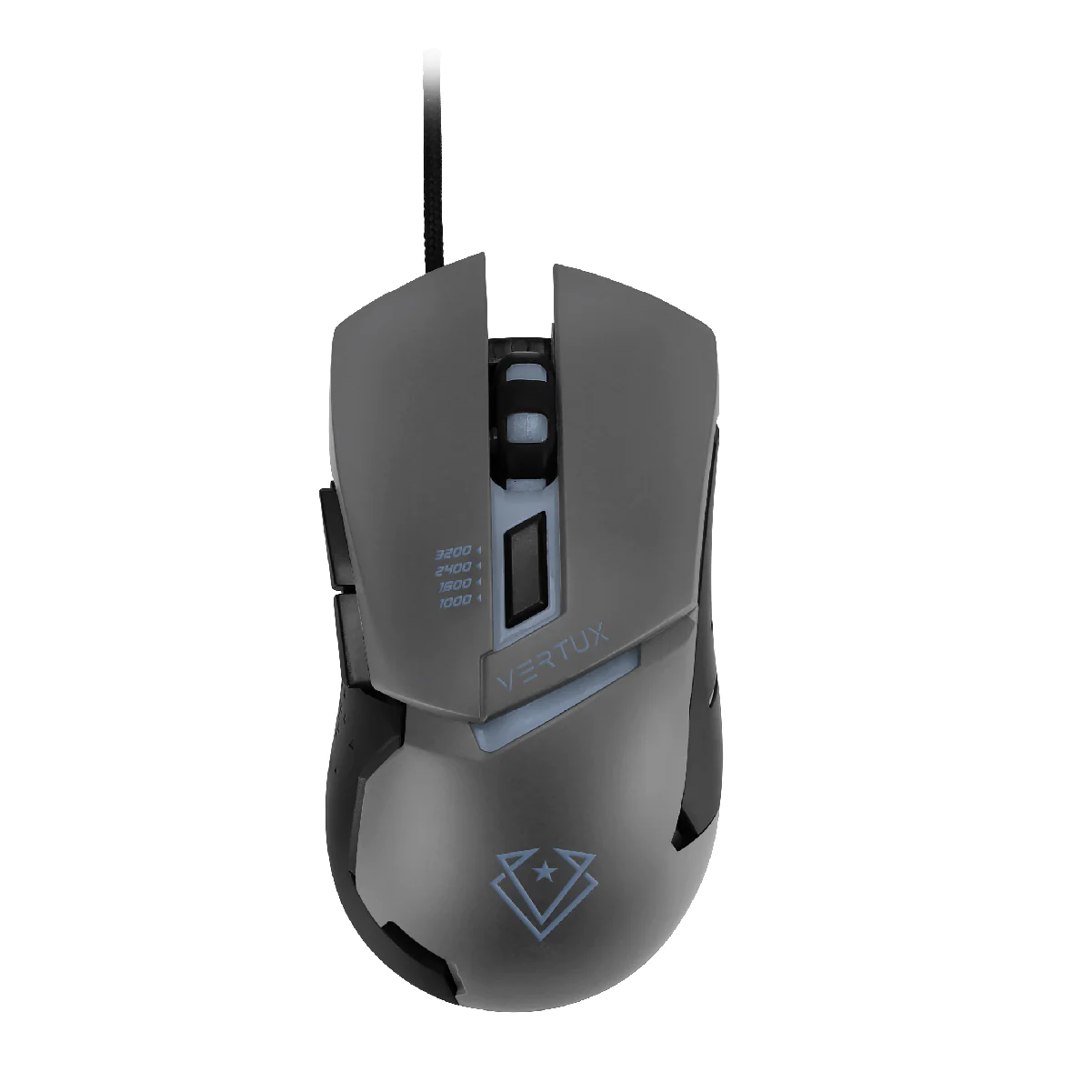 Мишка Vertux Dominator — MOUDOMINATORGY, сив