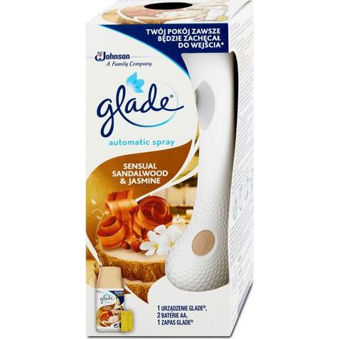 GLADE Automatic Spray Szantálfa &amp; Jázmin készülék + utantöltő 269 ml