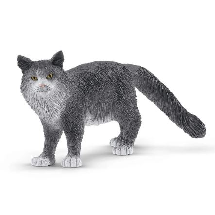 Schleich Maine Coon macska figura (13893) (sch13893)