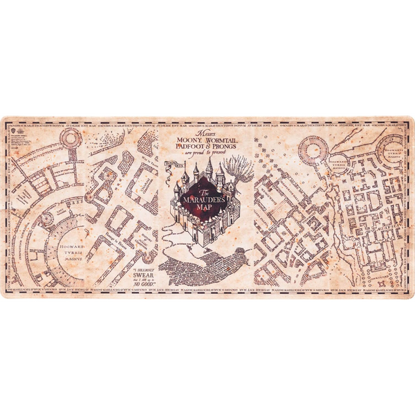 Harry Potter - Marauders Map - gamer egérpad asztalra