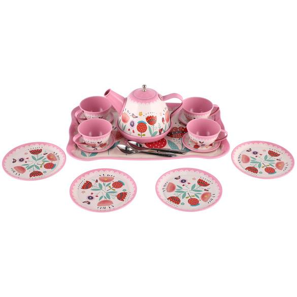 Teddies teáskészlet tartozékokkal, tokban (8592190864620)