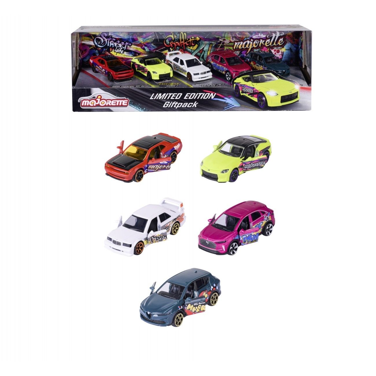 Majorette 11 limitált szériás autó szett 5 darab kisautóval 1:64 (212054039)