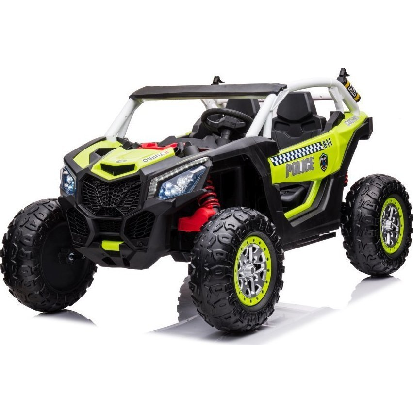 Buggy XB-2118 2 Személyes Elektromos Kisautó 9818 - 24 V, 4x200 W Motorral, Szülői Távirányítóval, Zöld (9818-uniw)