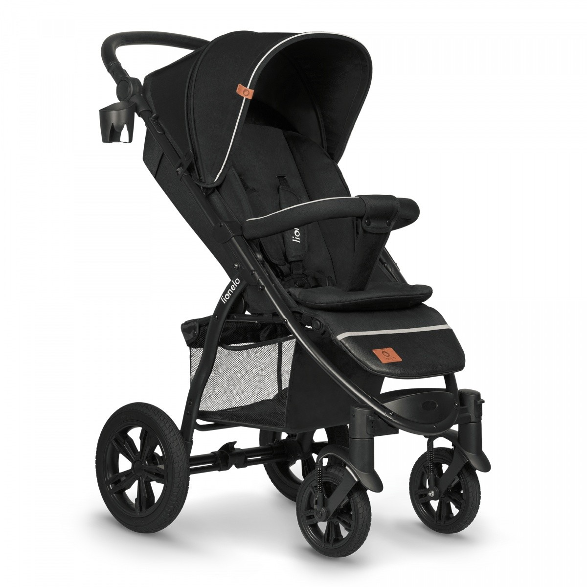 Lionelo Annet Tour Black Carbon sport babakocsi - Fekete (LO-ANNET TOUR BLACK CARB)