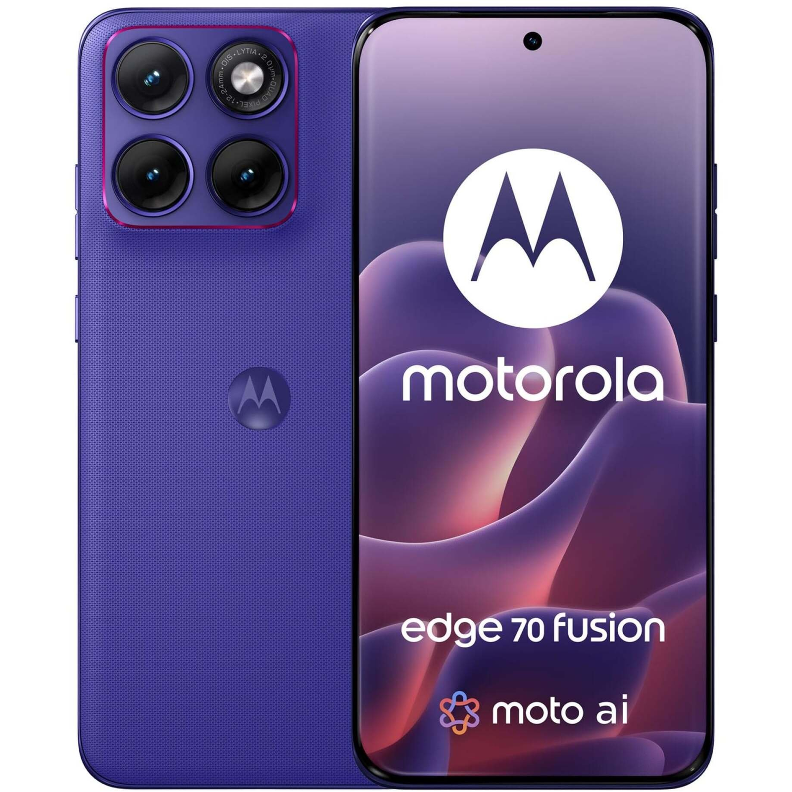 Motorola edge 70 fusion 17,2 cm (6.78") Dual SIM Android 16.0 5G USB Typ-C 12 GB 256 GB 7000 mAh Fialová