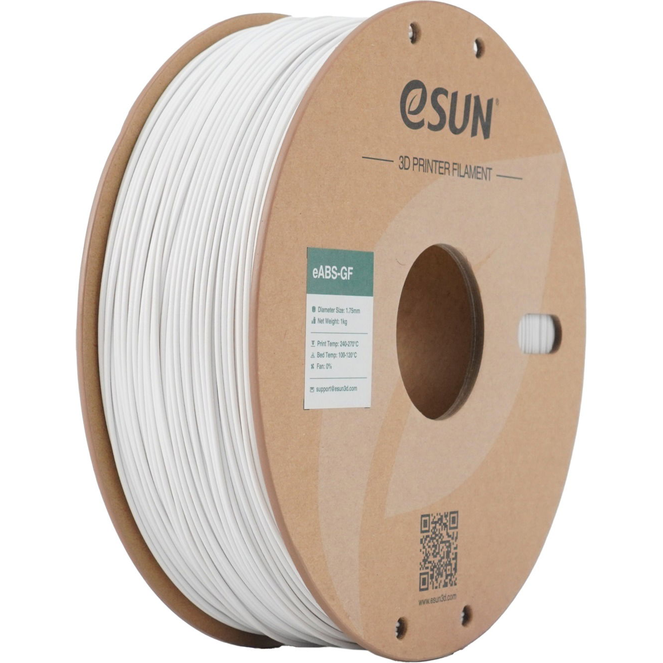 eSUN eABS - GF Cold White 1kg (ESU240933)