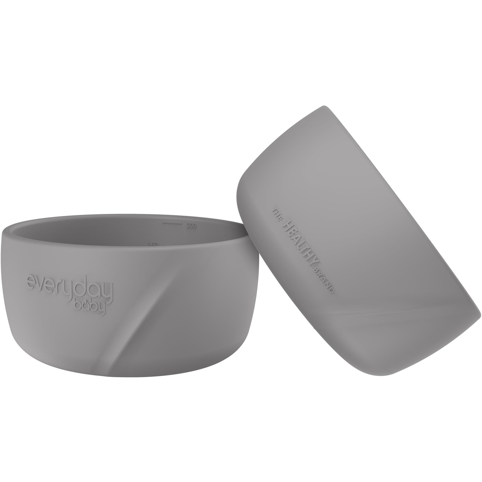 Everyday Baby Quiet Grey - szilikon, 2db (7350077265424)