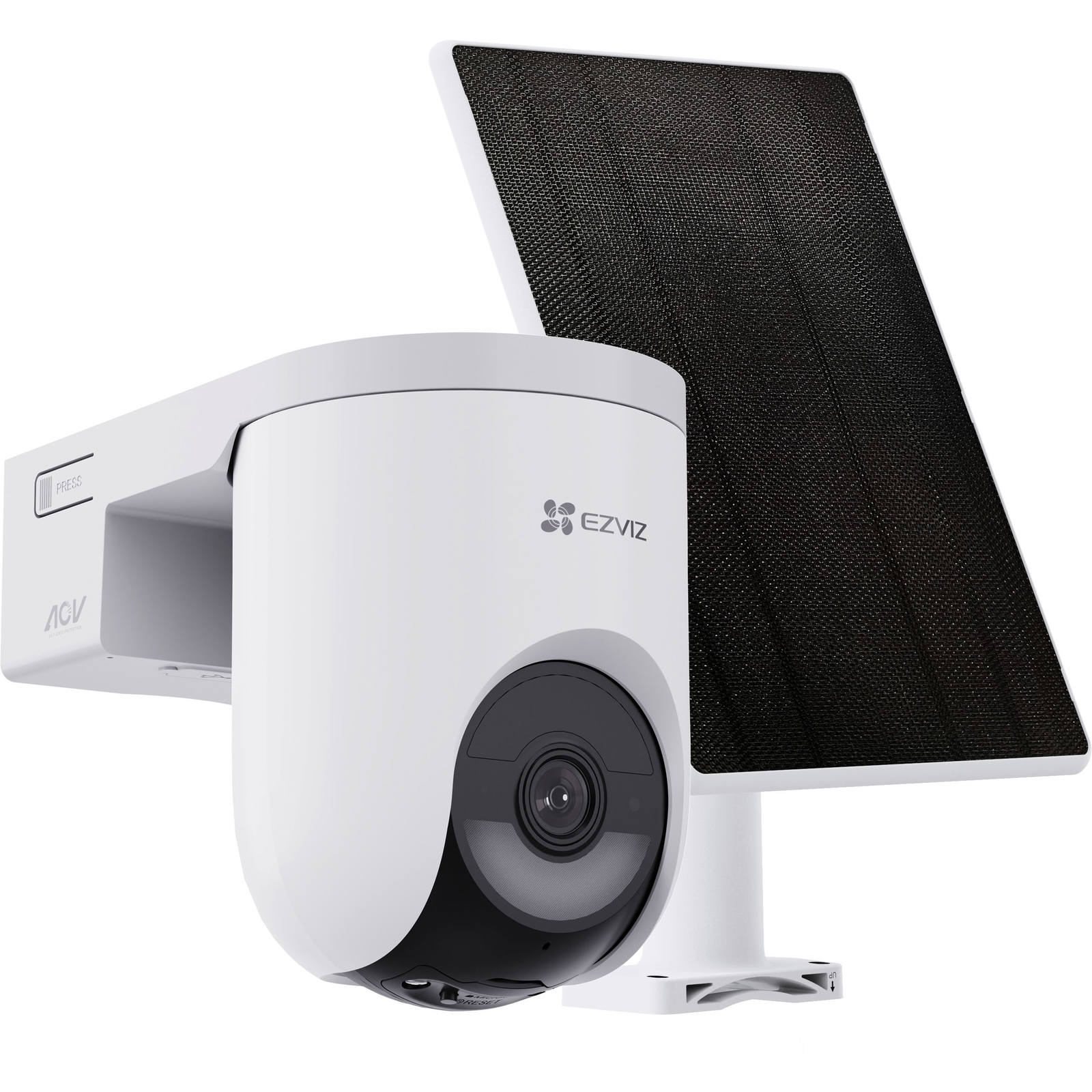 EZVIZ HB8C Lite 4MP, akkumulátoros + 5W solar panel KIT (CS-HB8c/SP-R100(4MP))