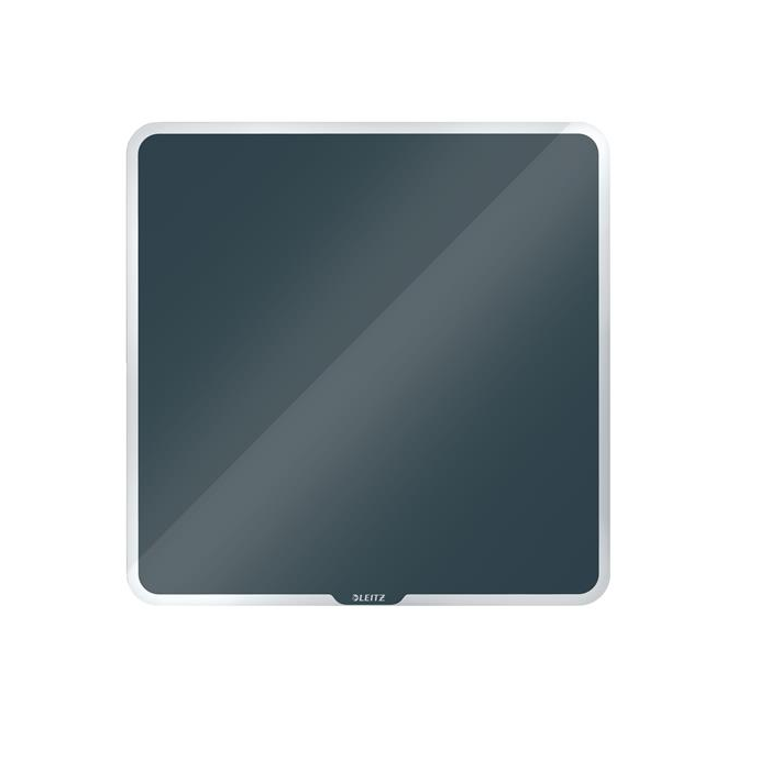 Leitz Cosy 70440089 Mágneses üvegtábla 45x45 cm - Bársonyszürke (70440089)