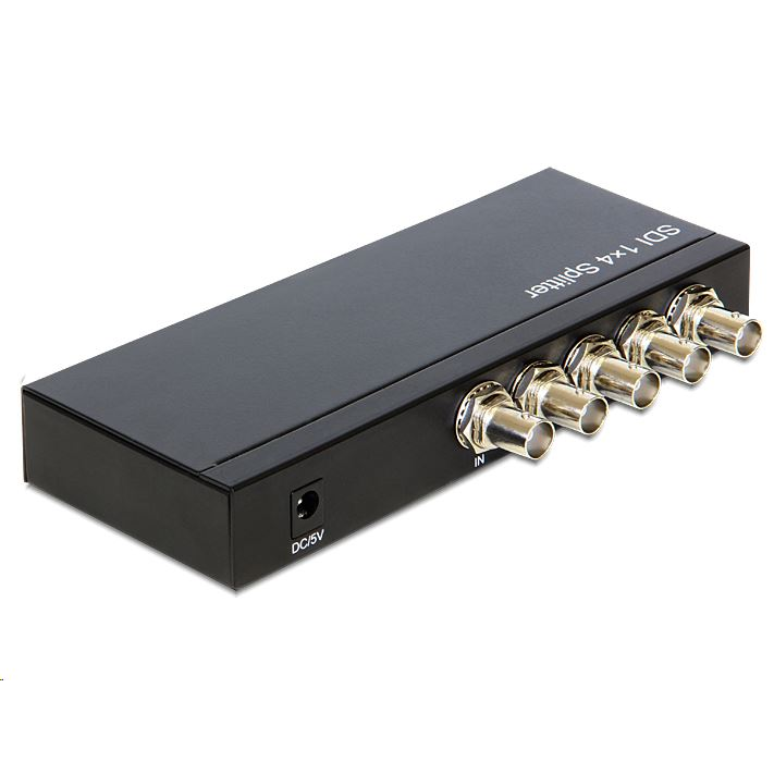 Delock 3G-SDI elosztó 1 > 4 (93250) (93250)