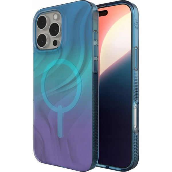 ZAGG Milan Snap funda para teléfono móvil 17,5 cm (6.9") Azul, Púrpura