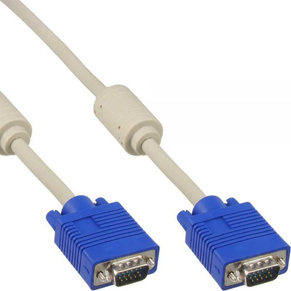 InLine 17719 cavo VGA Beige