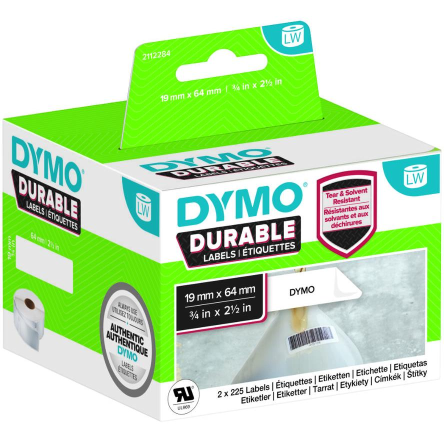 Dymo 1933085 Etikett LW nyomtatóhoz - 19x64mm (900db) (2112284)