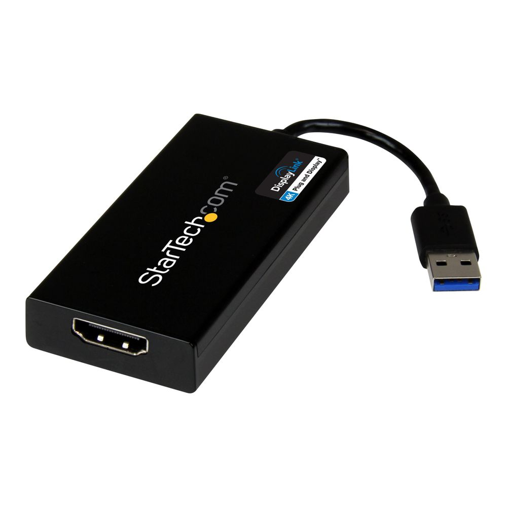 StarTech.com USB32HD4K video digitalizáló adapter 3840 x 2160 pixelek Fekete (USB32HD4K)
