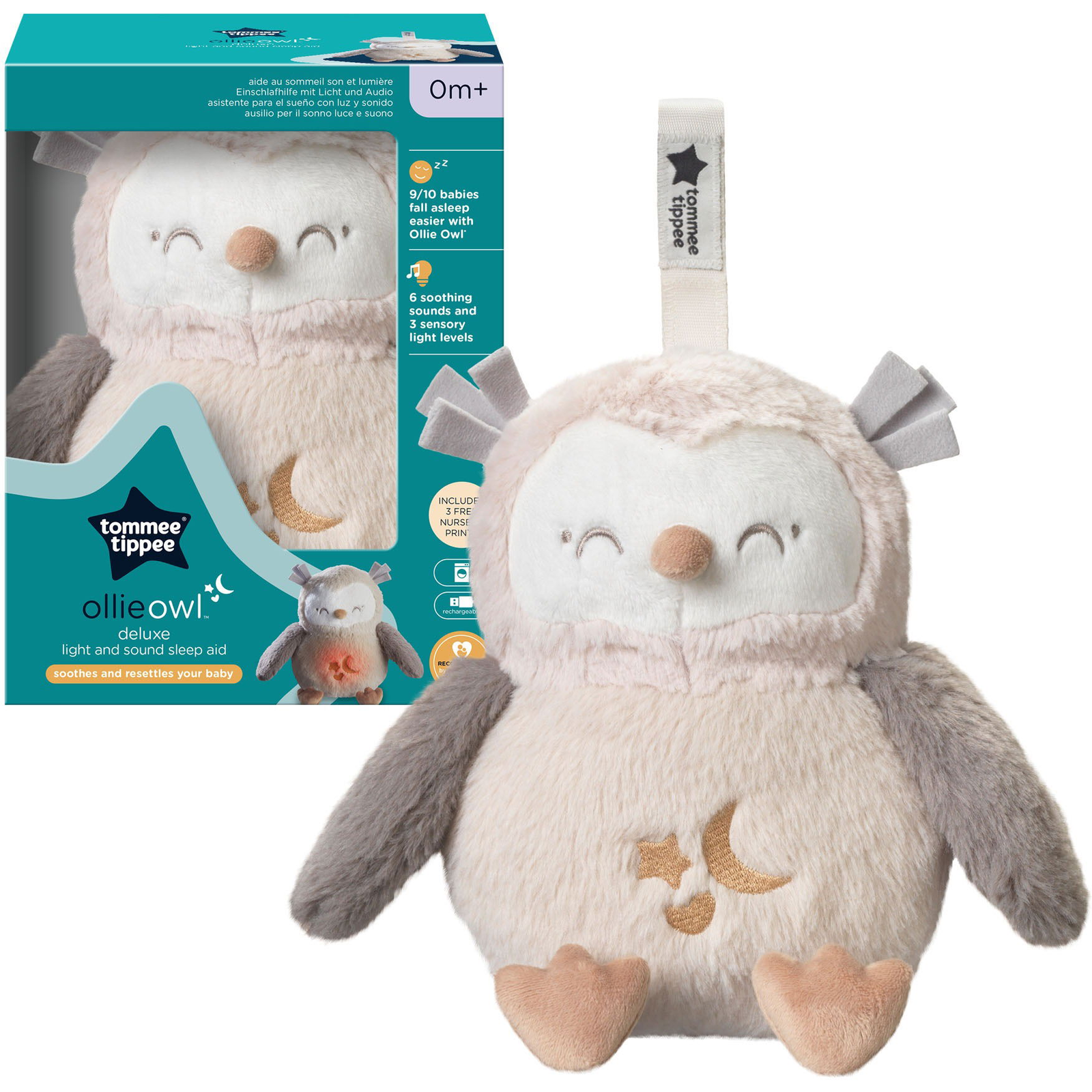 Tommee Tippee éjszakai fény Grofriend Ollie the Owl dallammal (5010415916464)