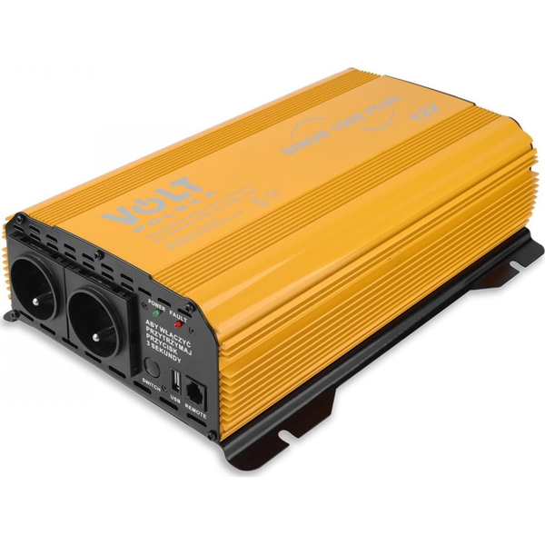 Przetwornica Volt Przetwornica napięcia SINUS PLUS 1500 12/230V (1000/1500W) + PILOT