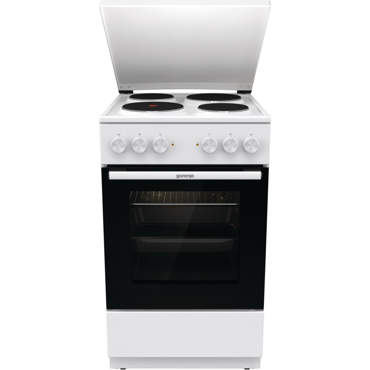 Gorenje GE5A23WH Voľne stojaci sporák Elektrický Utesnená platňa Biela
