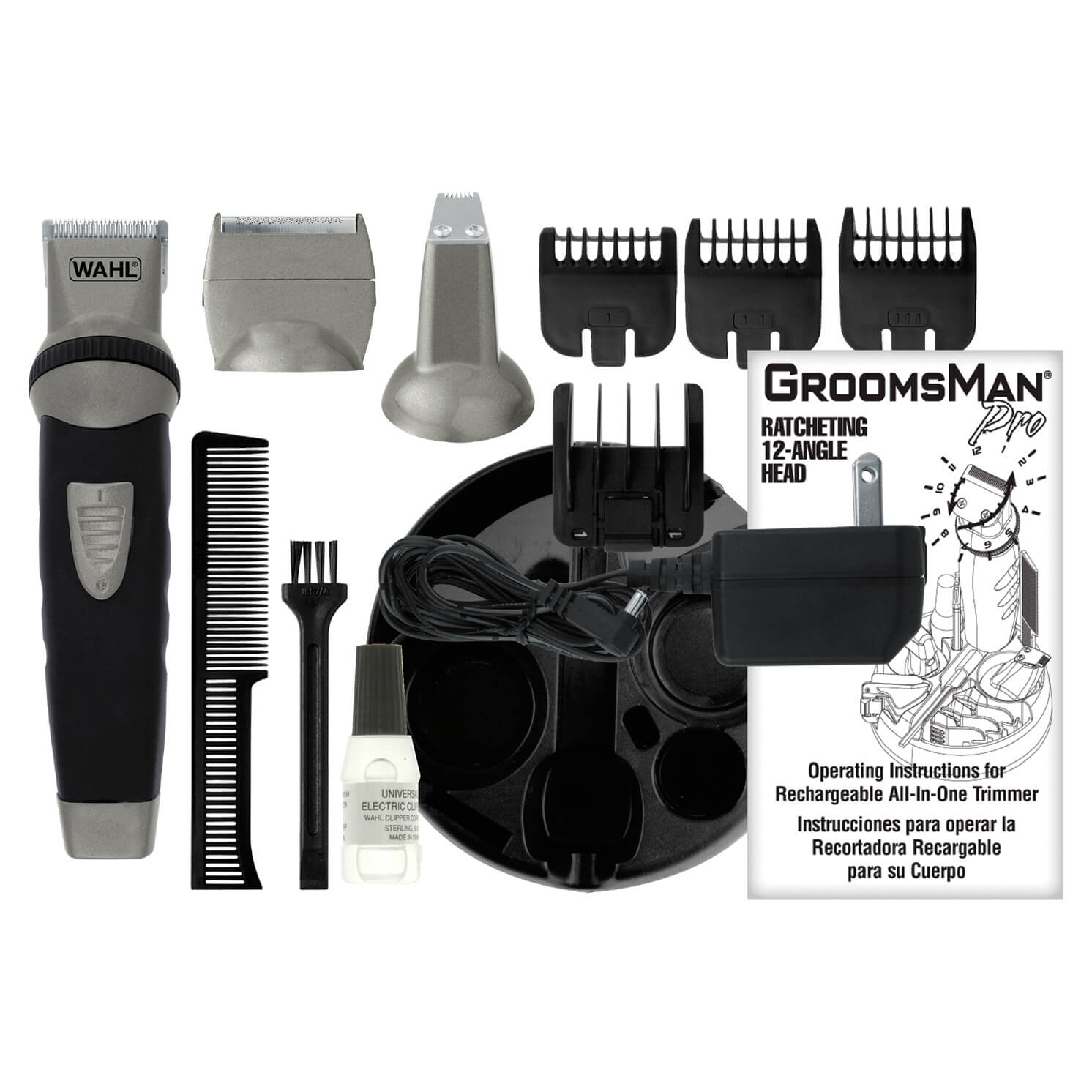 Wahl GroomsMan Body Haj- és Szakállnyíró (09953-1016)