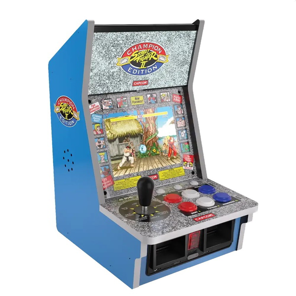 Evercade Alpha Street Fighter 8" IPS Hordozható Bartop Játékkonzol (FG-STRE-CON-EFIGS-ARC)