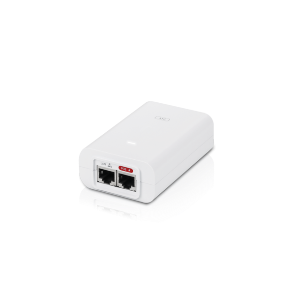 UBiQUiTi POE Adapter 2x100Mbps, 24VDC @ 1.0A - POE-24-24W (POE-24-24W)