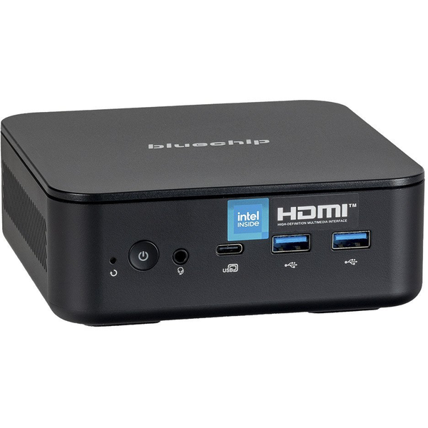 bluechip BUSINESSline M13100 Intel® N N100 8 GB DDR4-SDRAM 120 GB SSD Windows 11 Pro Mini PC Negro