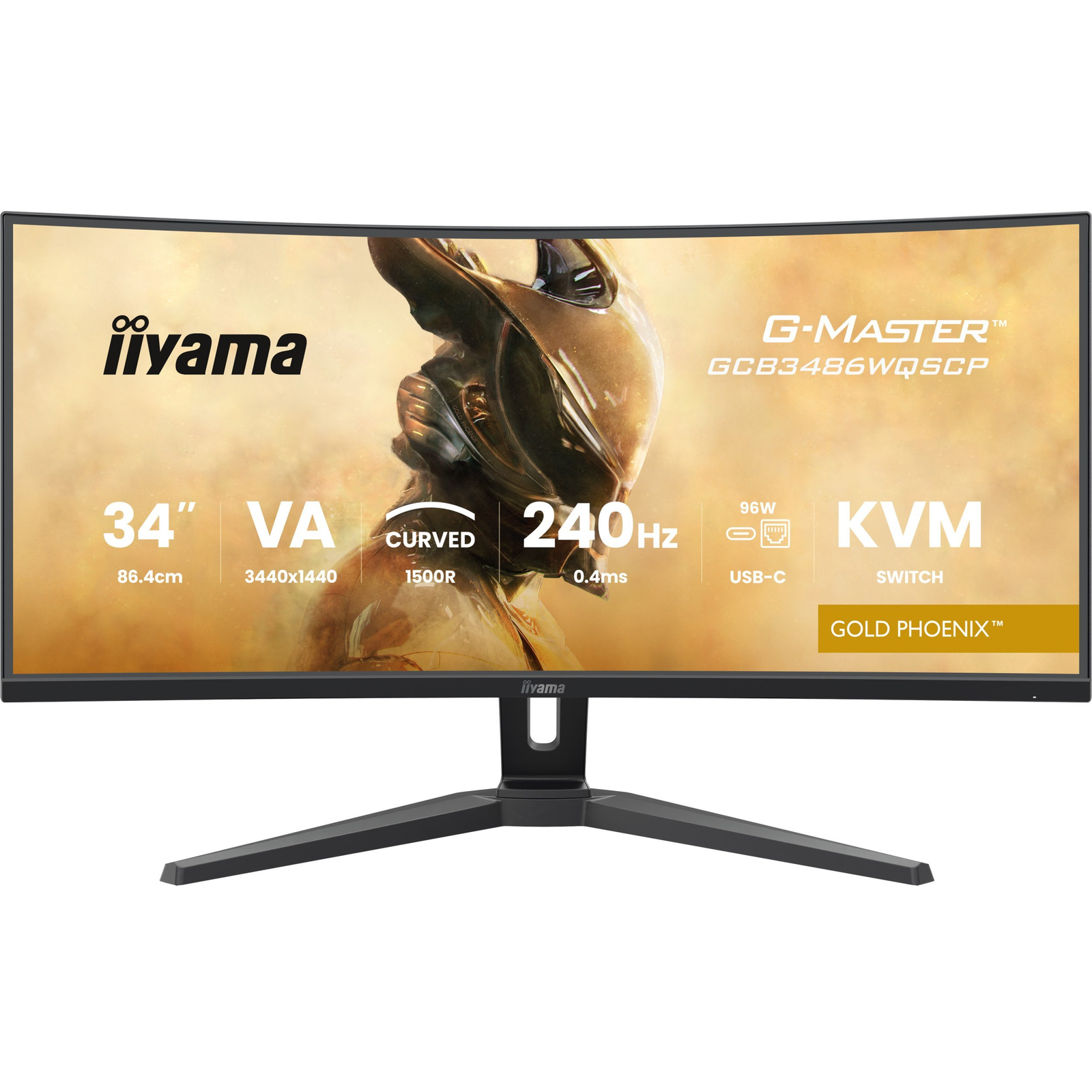 iiyama G-MASTER GCB3486WQSCP-B1 LCD monitor 86,4 cm (34
