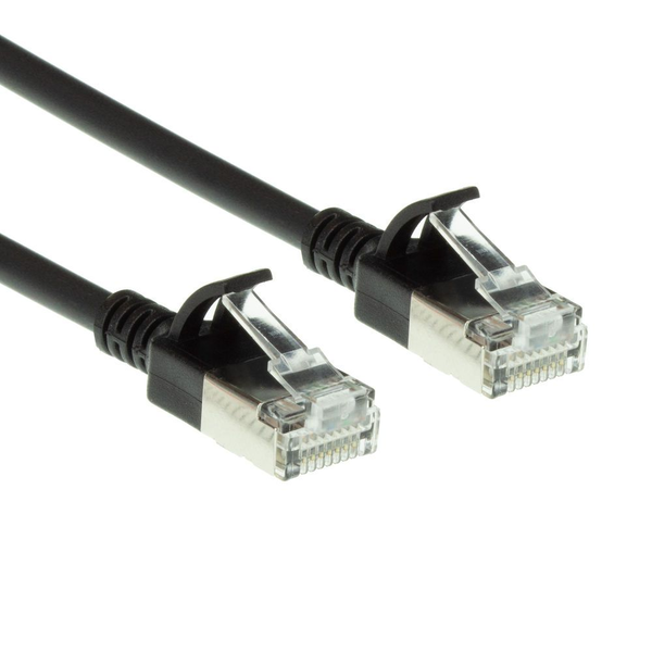 ACT DC7900 netwerkkabel Zwart 0,5 m U/FTP (STP)