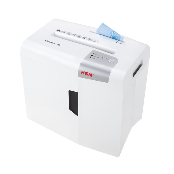 Destructora De Documentos Hsm Shredstar X8 Capacidad De Corte 8 H En Particulas Destruye Grapas Clips Cd Y Tarjetas