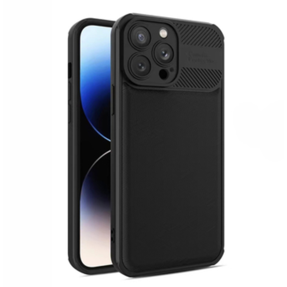 Fusion Camera Protected Xiaomi Redmi Note 12 4G Tok - Fekete (FSN-CP-X-RN12-BK)