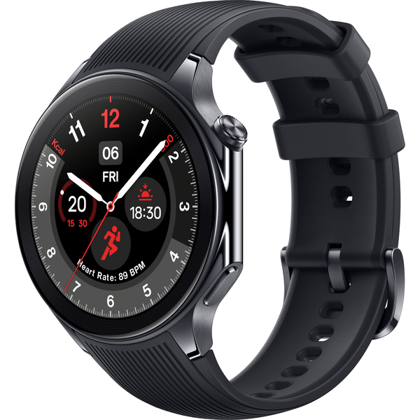 Часовник Smartwatch OnePlus Watch 2, Black Steel