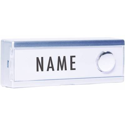 Vezeték nélküli csengő nyomógomb, adó, m-e modern-electronics FG -TX1 (FG-TX2)