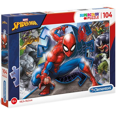 Clementoni Spider-Man Puzzle 104 pz Cartoni