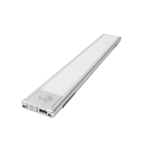 Phenom LED bútorvilágíttás PIR mozgás érzékelő szenzorral és akkumulátorral 300 x 40 x 9 mm (55840A) (55840A)