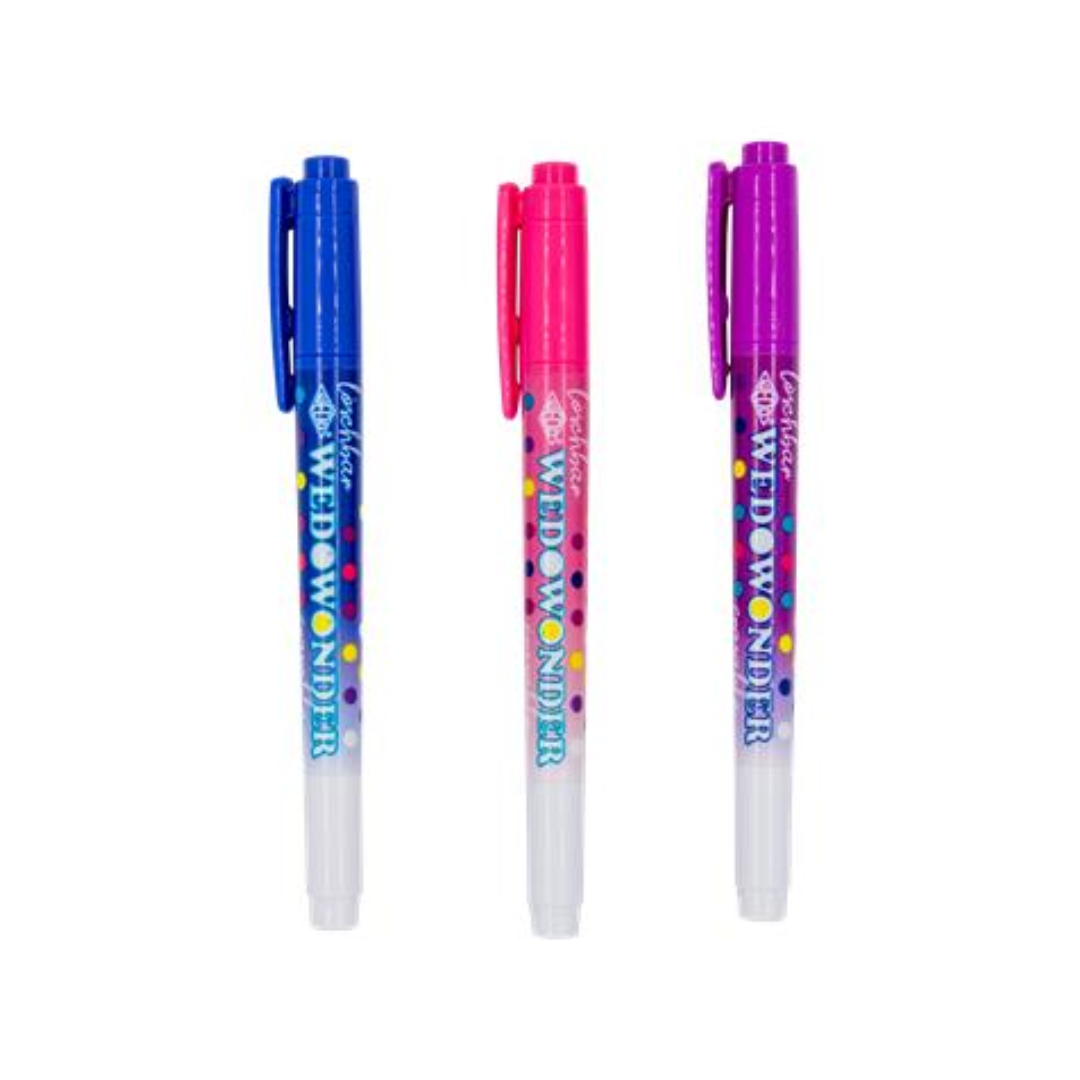 Wedo Wedowonder 2-3mm Kétvégű Filctoll készlet Vegyes színek (6 db / csomag) (252330699)