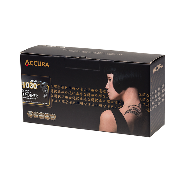 Тонер Accura Brother TN-1030, черен, 1000 страници