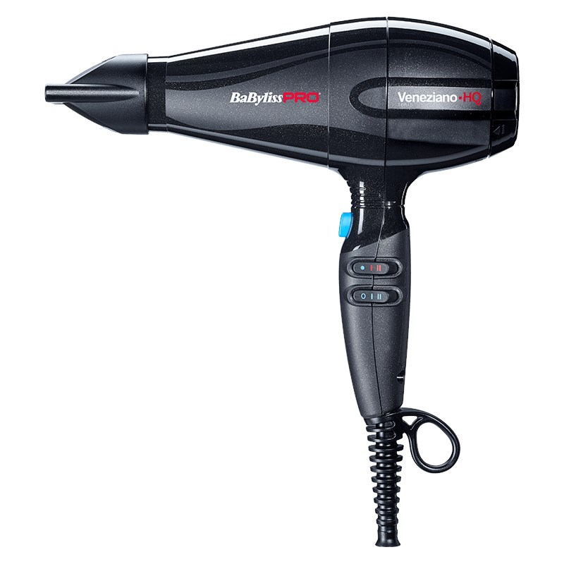 BaByliss Veneziano HQ ION technológiás Hajszárító 2200 Watt - Fekete (BAB6960IE)