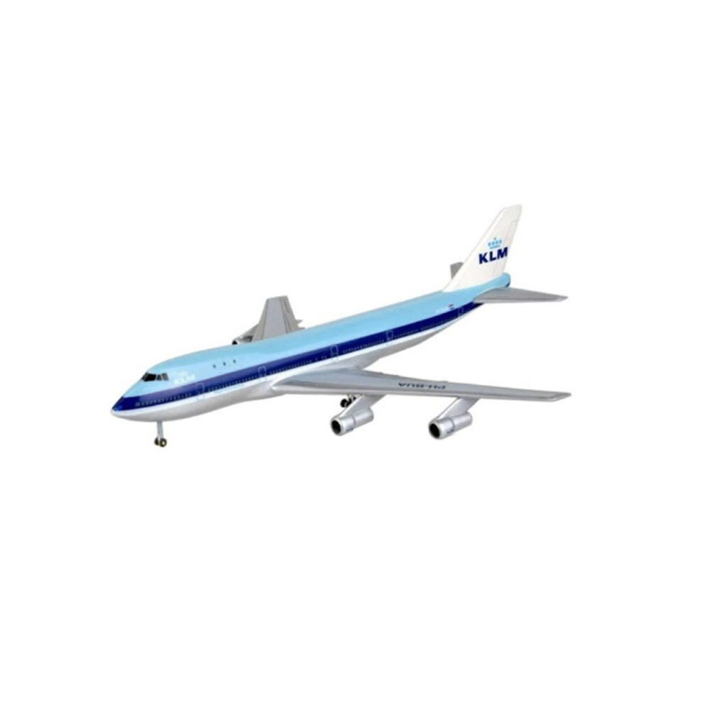 Revell Boeing 747-200 Jumbo-Jet repülőgép műanyag modell (1:450) (MR-63999)