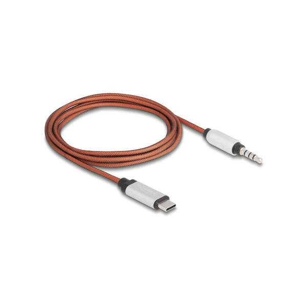 Delock AUX Kabel USB Type-C Stecker zu Klinkenstecker 3,5 mm