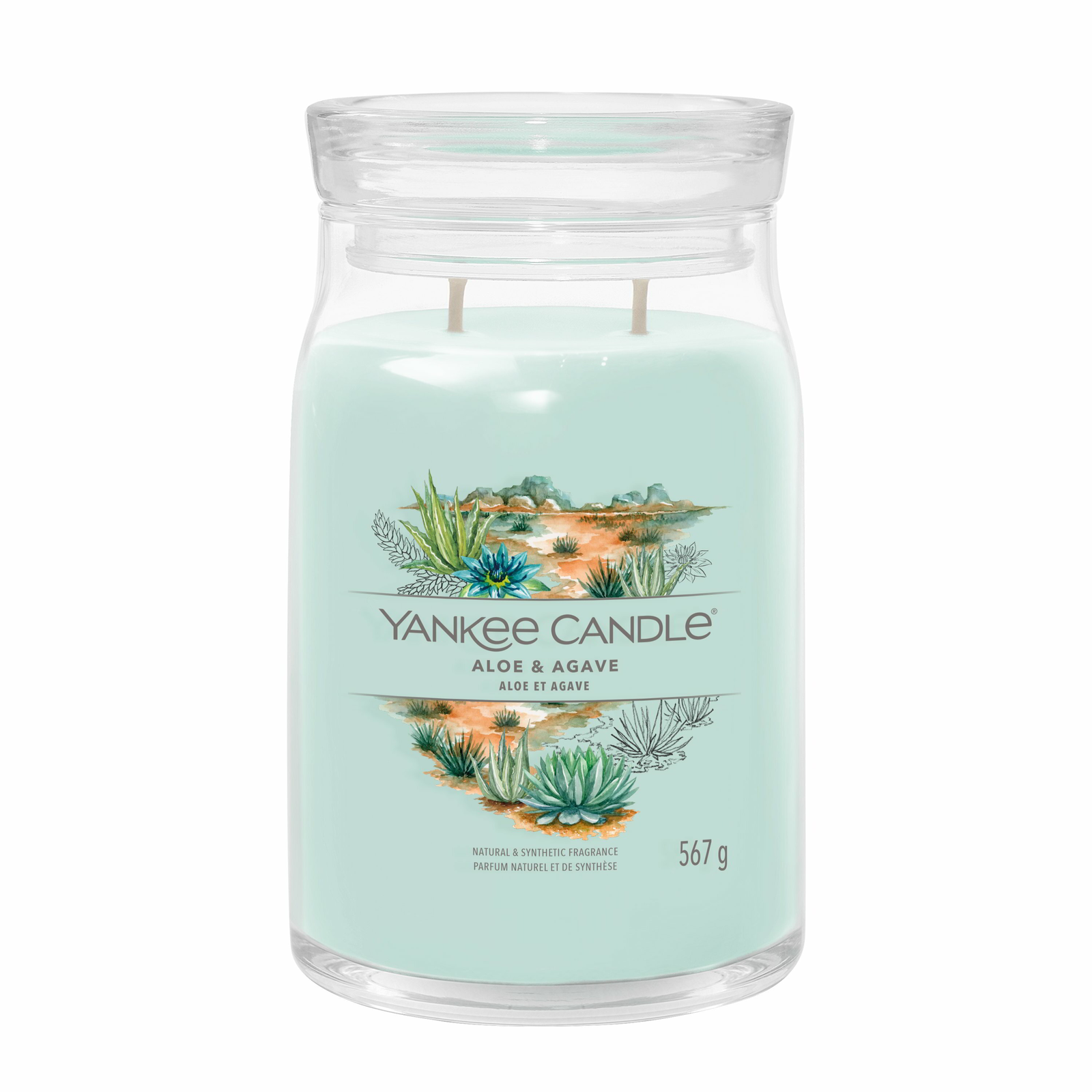 Yankee Candle Signature Aloe & Agave Illatgyertya 567g (1749343E)