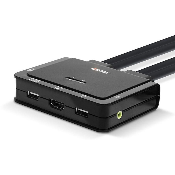 Lindy 42347 KVM-switch Zwart