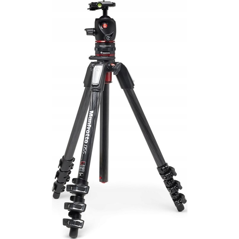 Manfrotto 055 kit karbon 4 szekciós állvány + gömbfej + MOVE (MK055CXPRO4BHQR)