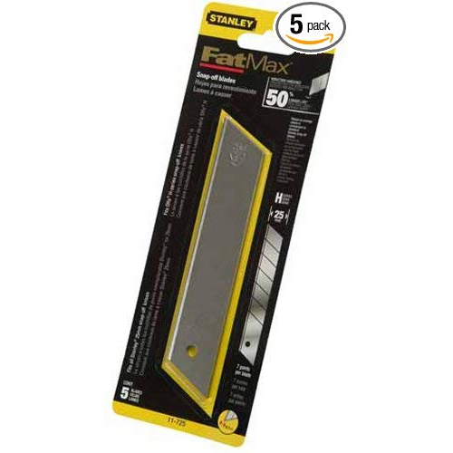 Stanley 0-11-725 FatMax Tördelhető Penge - 5 db, 25 mm (0-11-725)