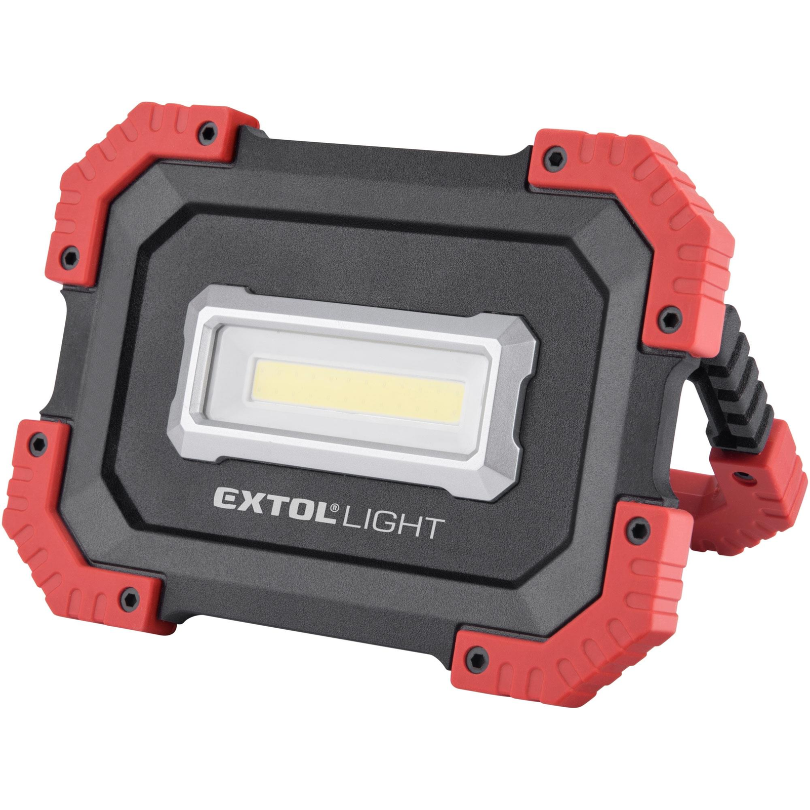 EXTOL LIGHT LED reflektor, 1000 lm, USB töltés powerbankkal (43272)